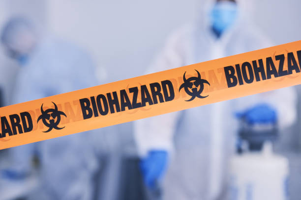 Professional Crime Scene Cleanup technician working in Moreno Valley, CA